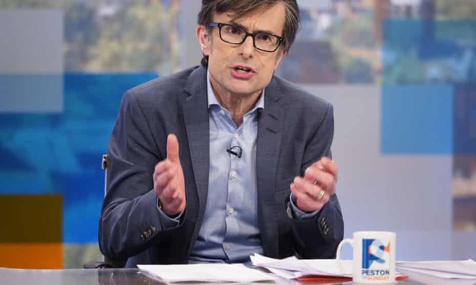 Peston on Sunday: part of ITV’s increased commitment to current affairs programming. 