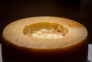 Casu marzu, a Sardinian speciality, is cheese crawling with live maggots.