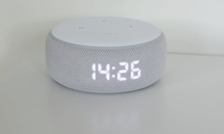 Echo Dot with Clock: 's cheap Alexa alarm clock replacement,   Alexa