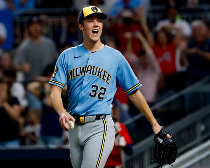Brewers ace Misiorowski throws record 47 pitches of 101 mph or faster but ends with loss