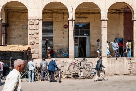 The central market area in Asmara.
