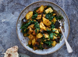 Meera Sodha’s vegan saag aloo.