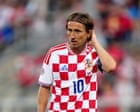 Modric ‘ashamed’ after 7-0 defeat by England; Republic of Ireland v Israel tensions build – matchday live