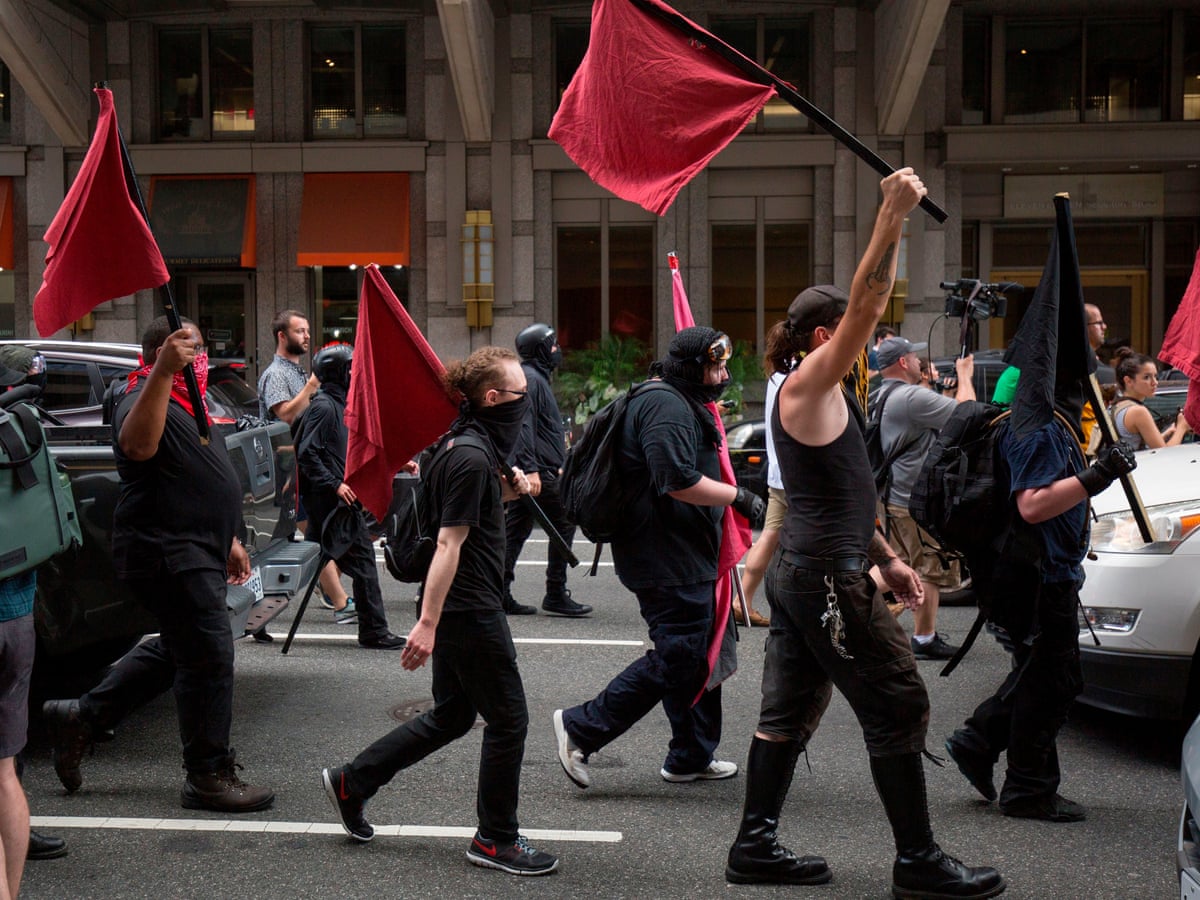 Anti-fascists linked to zero murders in the US in 25 years | US news | The Guardian