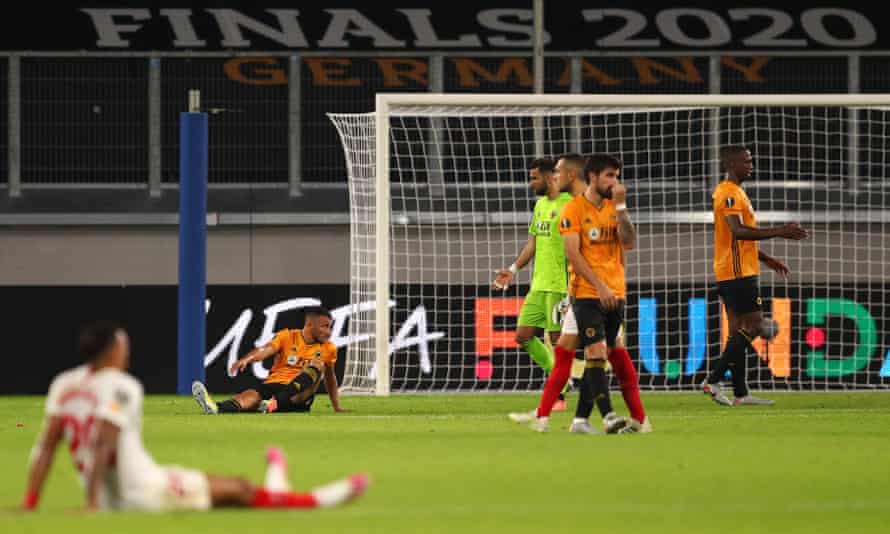 Who is the oldest footballer to score their first international goal? | Soccer 6 Wolves’ Europa League odyssey ends against Sevilla on 11 August 2020.