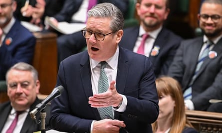 Sir Keir Starmer talking about Adolescence in Parliament.