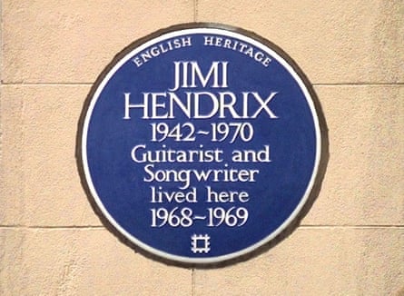 Jimi Hendrix plaque
