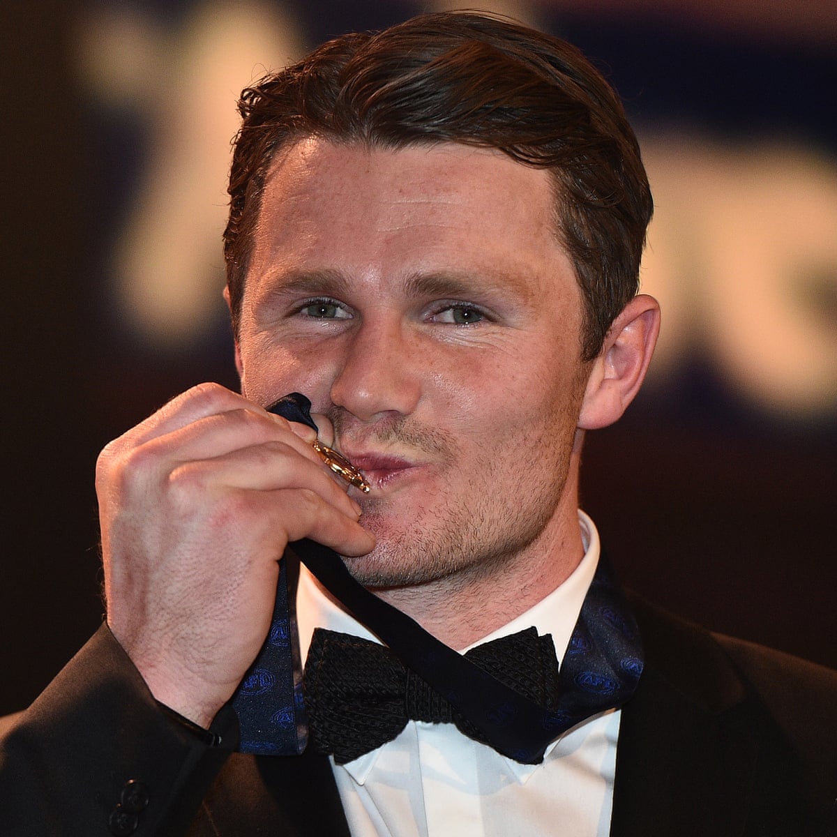Geelong Star Patrick Dangerfield Wins Afl S Brownlow Medal By Nine Votes Afl The Guardian