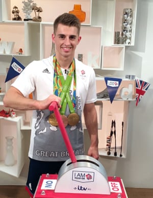 Max Whitlock ‘switches off’ ITV.