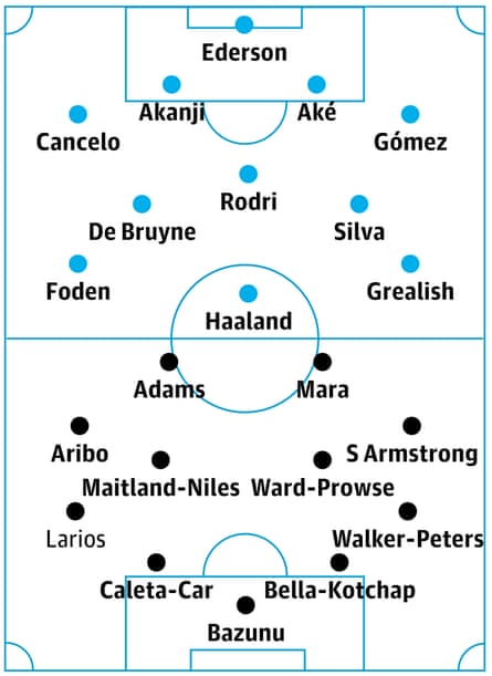 Manchester City v Southampton