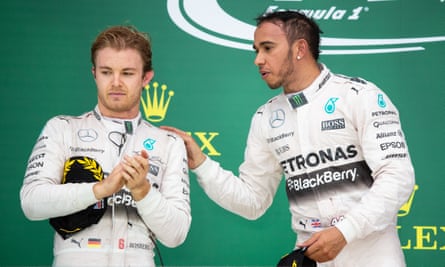 Lewis Hamilton and Nico Rosberg.