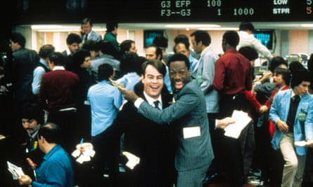 Dan Aykroyd and Eddie Murphy in Trading Places.