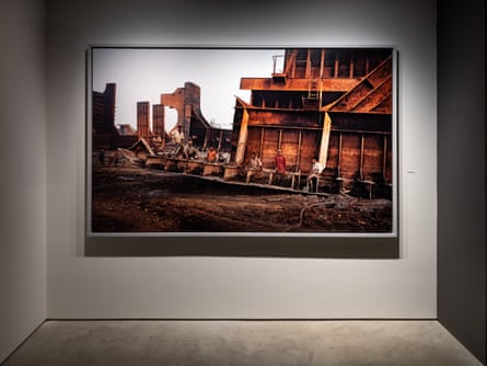 Edward Burtynsky installation shot