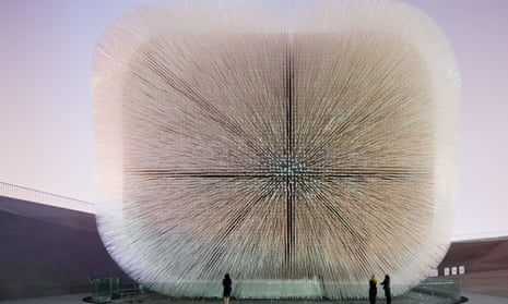 Heatherwick’s UK Expo pavilion in Shanghai, known as the Seed Cathedral.