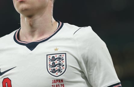 Phil Foden of England looks on during the international friendly match between England and Japan at Wembley Stadium on March 31, 2026 in London, England.