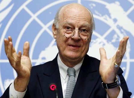 A balancing act: Staffan de Mistura will have to weigh up the interests of all groups to keep negotiations together in Geneva.
