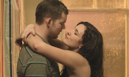 Sarah Solemani with Russell Tovey in Him And Her.