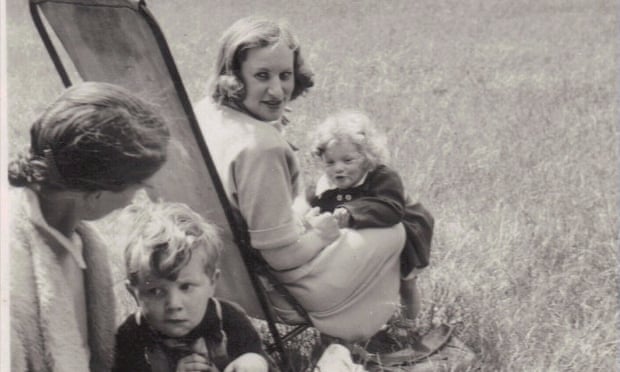 Sylvia Finzi as a child, with family and/or friends