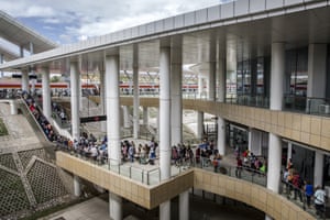The concourse at Mombasa SGR Terminus station in Kenya