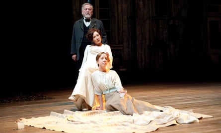 With Kenneth Cranham and Claudie Blakley in The Cherry Orchard at the National Theatre.