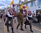 Country diary: Down the road from the Edinburgh fringe … a true local tradition of costume and whisky | Doc Rowe