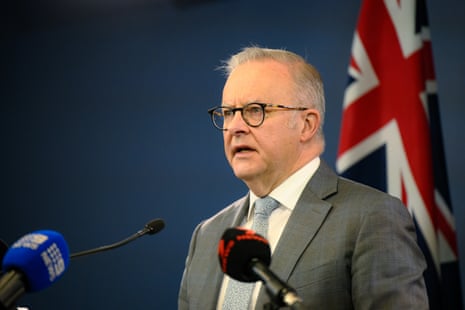 The prime minister, Anthony Albanese.