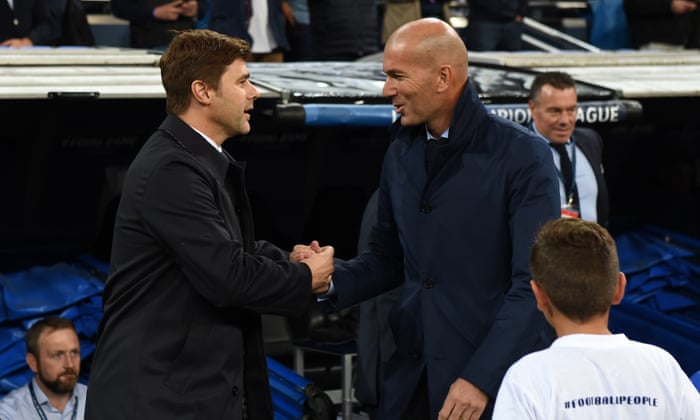 Image result for Real Madrid target Tottenhamâs Mauricio Pochettino to replace Zidane