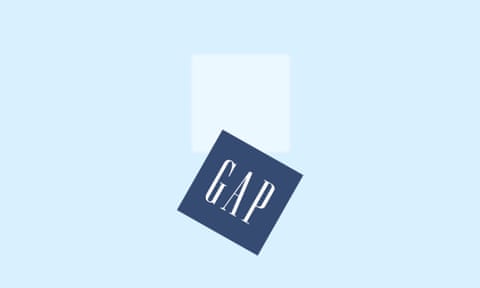 GAP logo falling down