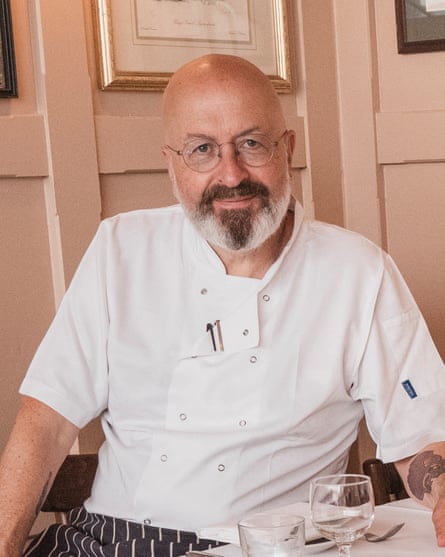 Henry Harris in chef's whites