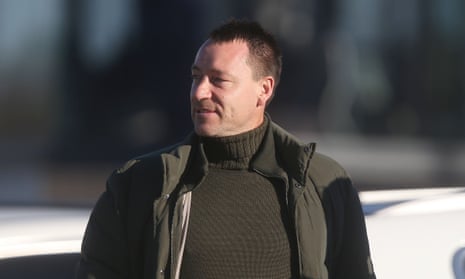 John Terry of Chelsea watches on during the U23 match between Crystal Palace and Chelsea