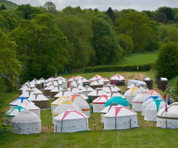 Yurt village near Hay-on-Wye to provide glamping accommodation for festival visitors