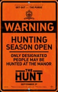 A poster for the The Hunt.