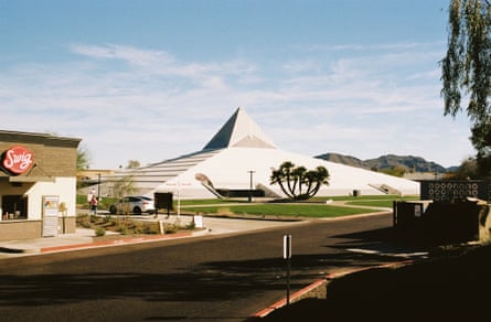a pyramid-like structure