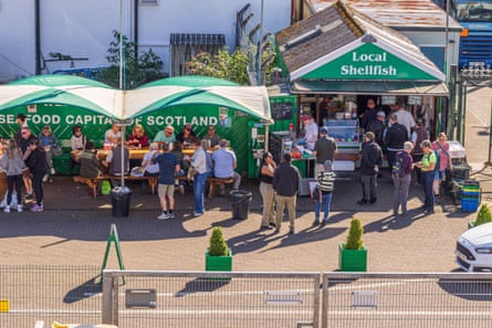 The Oban Seafood Hut.