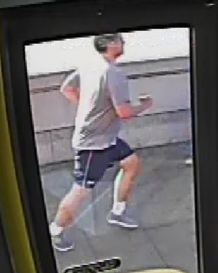 The jogger believed to have been involved in the incident