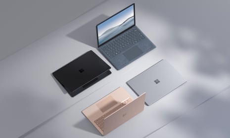 Surface Laptop 4 family