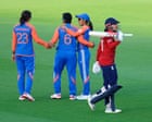 England v India: third women’s T20 cricket international – live