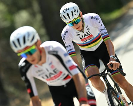 Tadej Pogacar is chasing a 5th Tour de France title.