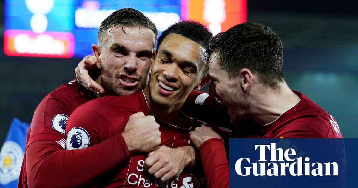 Trent Alexander-Arnold is a unique playmaker in Liverpool’s red machine | Barney Ronay