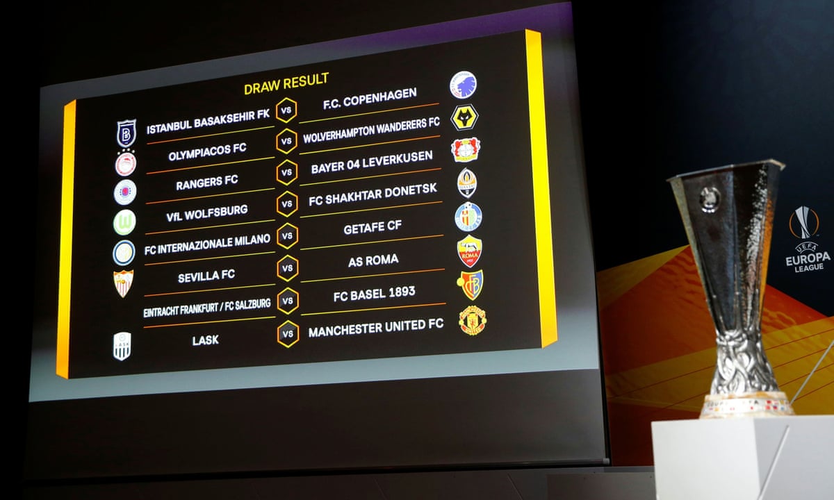 Europa League Last 16 Draw Coronavirus Updates As It Happened Football The Guardian Europa League Last 16 Draw Coronavirus Updates As It Happened Football The Guardian