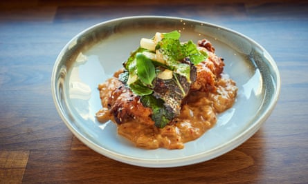 Fourth and Church’s fried chicken with kimchi remoulade: ‘Dreamy.’