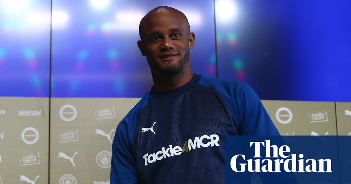 Vincent Kompany misses own testimonial with hamstring injury
