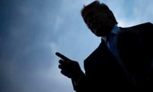 TOPSHOT-US-POLITICS-TRUMP<br>TOPSHOT - US President Donald Trump speaks to the press while walking to Marine One on the South Lawn of the White House, on August 2, 2019, in Washington, DC. (Photo by Brendan Smialowski / AFP)BRENDAN SMIALOWSKI/AFP/Getty Images