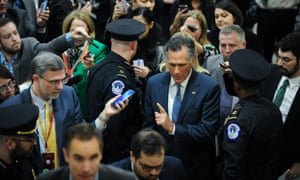 Mitt Romney in Washington DC, on 29 January.