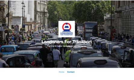 The astroturfed ‘news’ page Londoners for Transport linked to Sir Lynton Crosby’s CTF Partners.