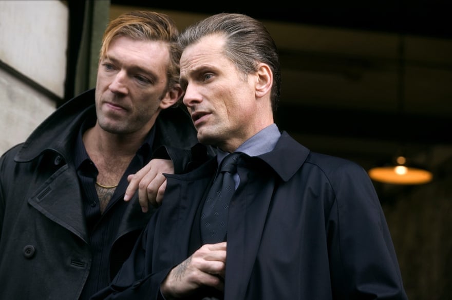 Vincent Cassel and Viggo Mortensen in Eastern Promises.