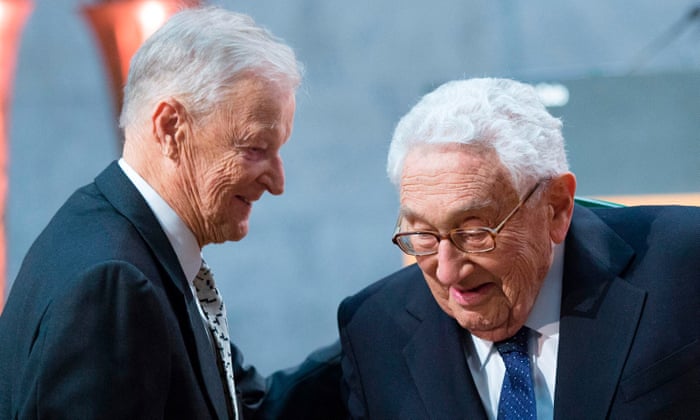Image result for Zbigniew Brzezinski and Kissinger