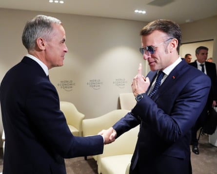 Mark Carney and Emmanuel Macron