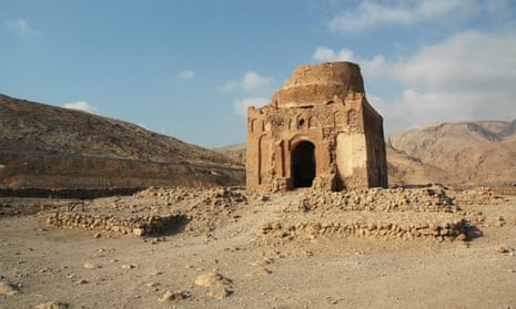 The Bibi Maryam mausoleum in the ancient city of Qalhat, Oman