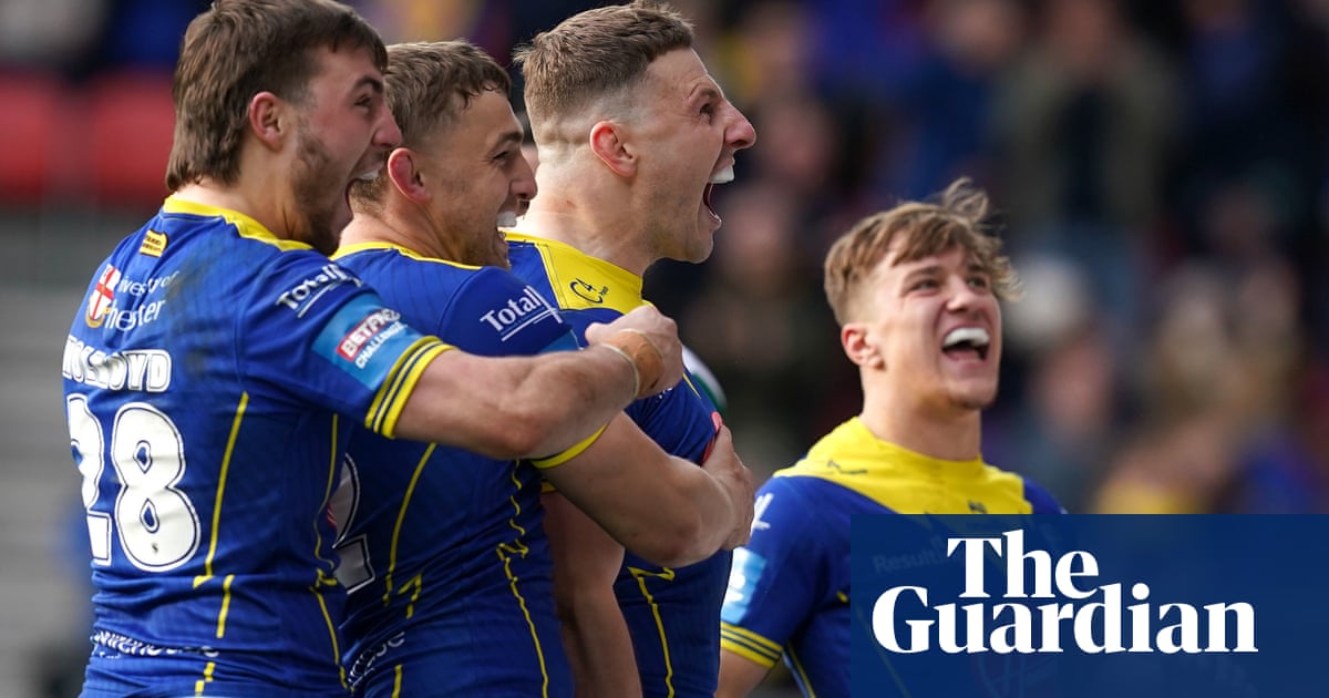 Warrington’s second-half onslaught knocks St Helens out of Challenge Cup